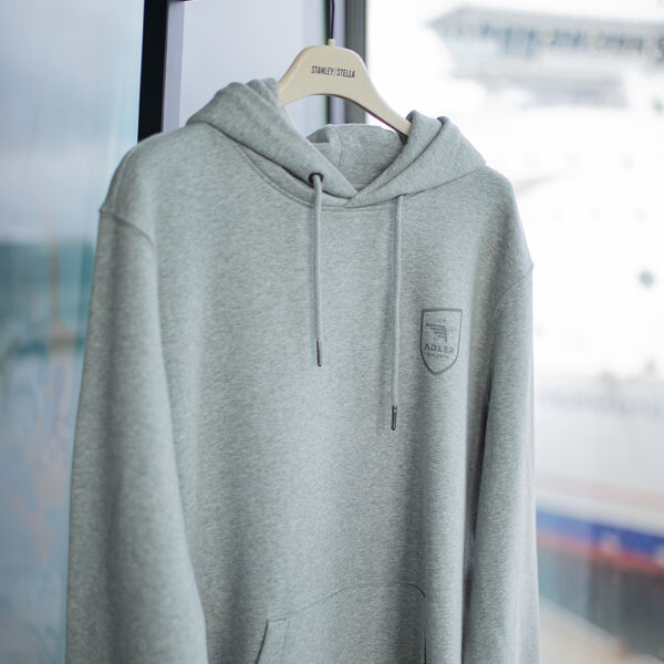 Hoodie - Grau Miniaturansicht